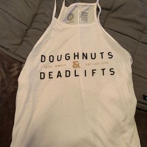 Doughnuts and Deadlifts Tank